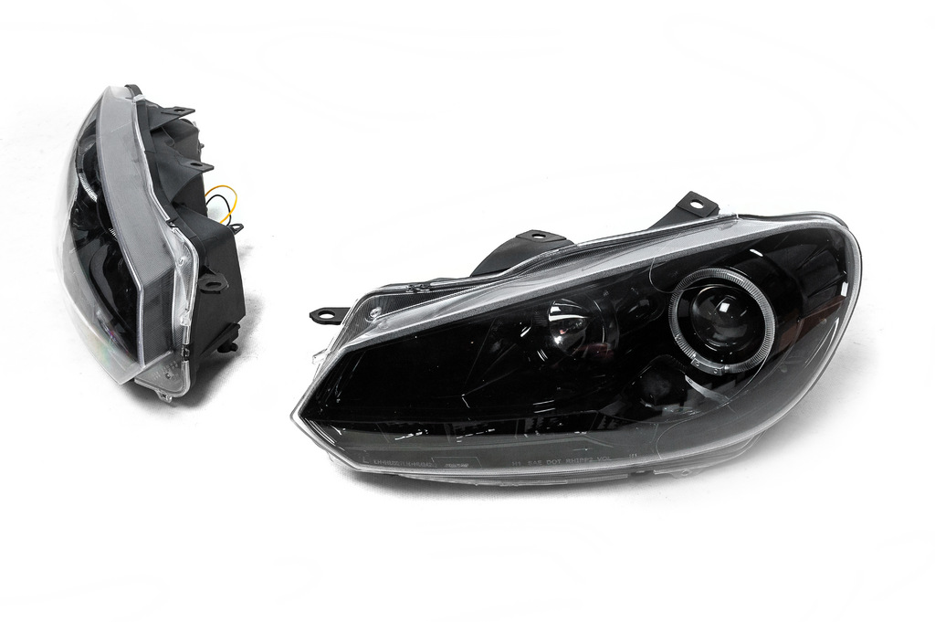 Передні фари Black (2 шт, LED) для Volkswagen Golf 6