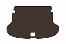 Гумовий килимок в багажник Carsuit (Коричневий) Infiniti QX50 2007-2013 рр.