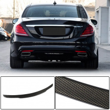 Спойлер V6 (Карбон) Mercedes S-сlass W222 2013-2022 рр.