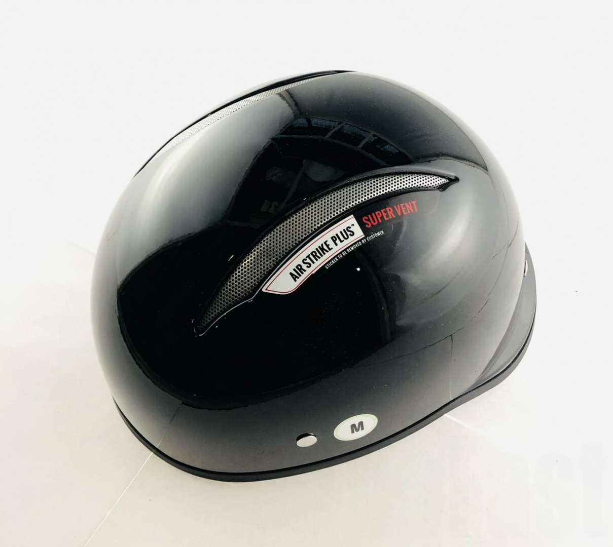Шлем-каска   (mod:classic) (size:M, черный, голый)