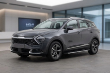 Бокові пороги Duru (2 шт., Алюміній) Kia Sportage 2021- рр.