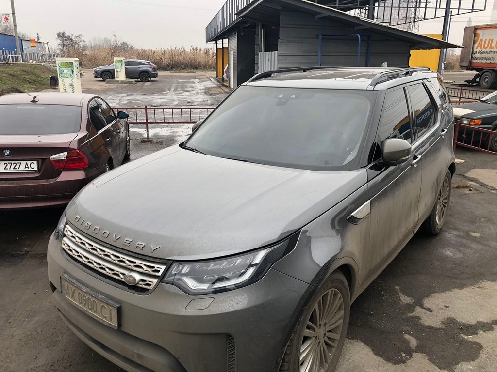 ОЕМ рейлінги (2 шт) чорні для Land Rover Discovery V