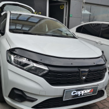 Дефлектор капота (Eurocap) Dacia Sandero 2021- рр.