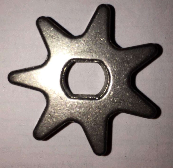 Звезда электропилы (венец привода) (D-30, d-8/10, H-8,2mm) KZ