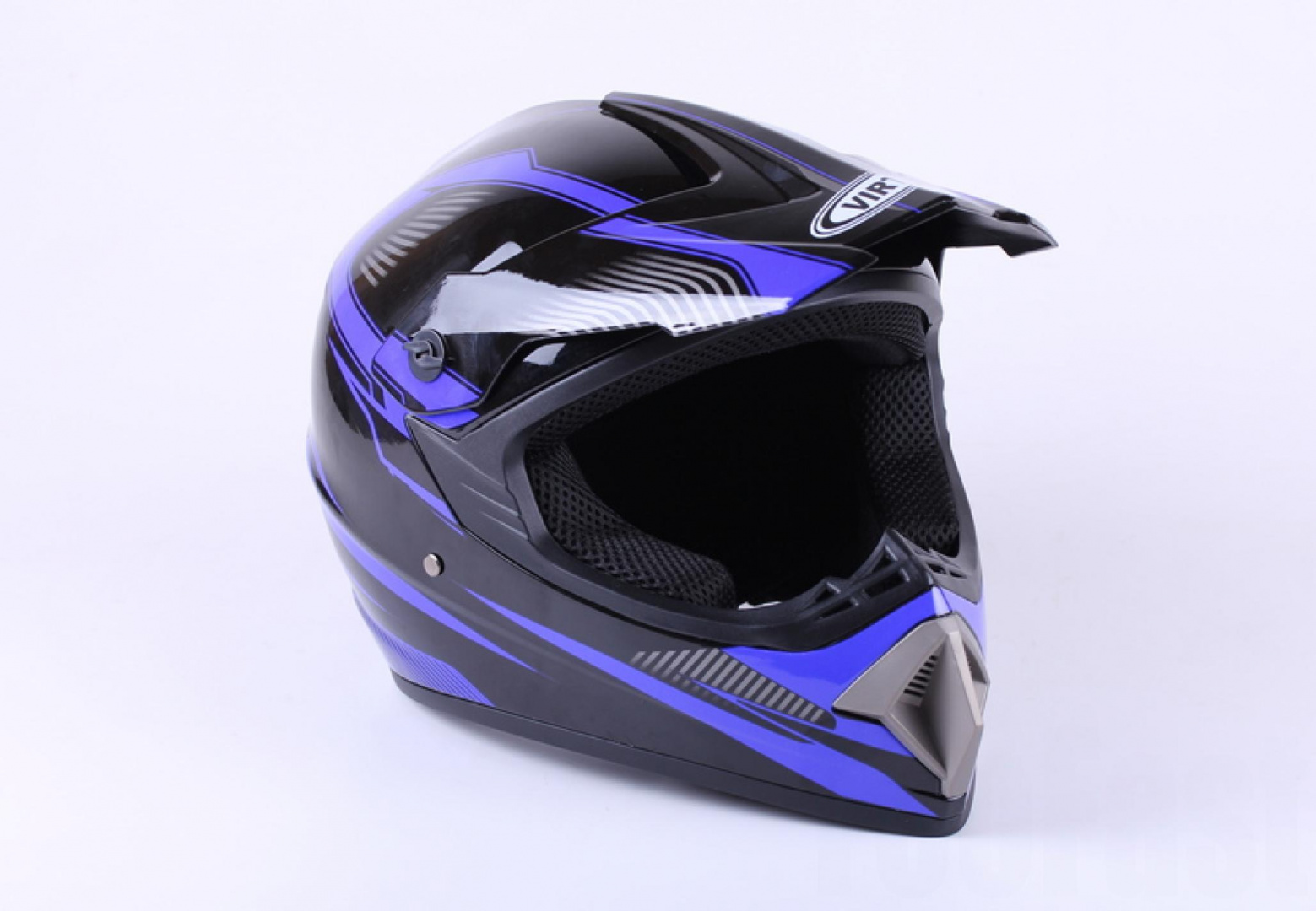 Шлем   кроссовый   (size:S, MD-905 синий) VIRTUE AMG