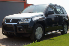 Кенгурятник QT006 Black (нерж.) Suzuki Grand Vitara 2005-2017 рр.