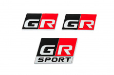 Надписи GR Sport (3шт) Toyota Land Cruiser 300 2021- рр.