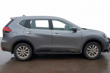Бічні труби Black (2 шт, нерж) Nissan X-trail T32/Rogue 2014-2021 рр.