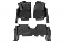 Гумові килимки Niken Luxury 3D (Для ДВЗ, 3 шт) Honda CRV 2017-2022 рр.
