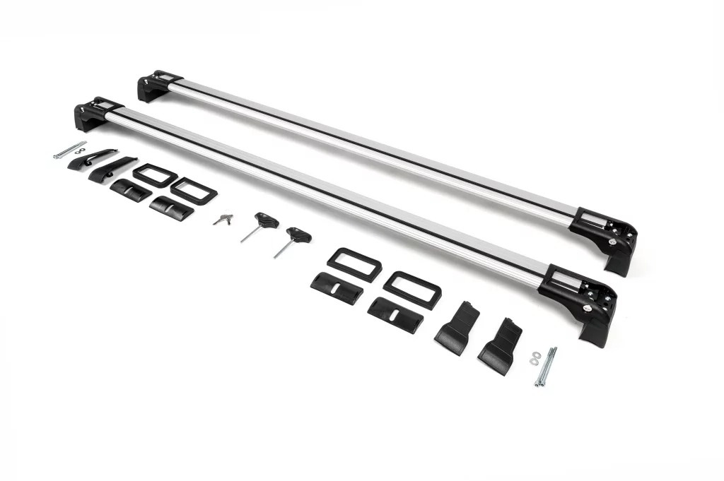 Поперечени у штатні місця під ключ Wingbar V3 (2 шт) Сірі для Nissan X-trail T32 / Rogue 2014-2021 рр