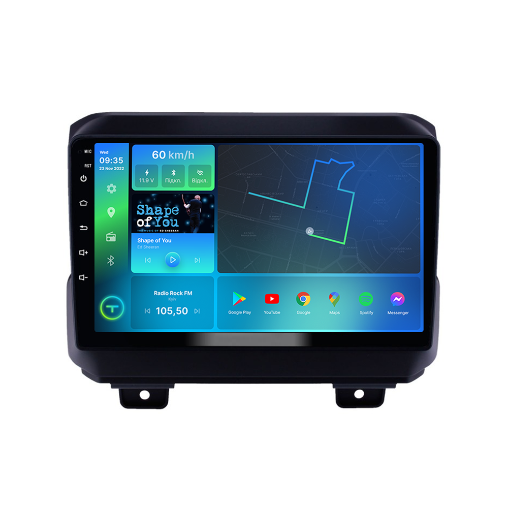 Штатна магнітола Torssen 2K Jeep Wrangler/Rubicon 2018 F9232 4G Carplay DSP