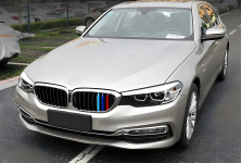 Ніздрі 1 Bar (2017-2020, M-Color з хром окантовкою) BMW 5 серия G30/G31 2017–2023 гг.