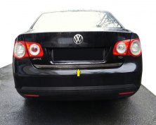 Кромка багажника (нерж) OmsaLine - Італійська нержавійка для Volkswagen Jetta 2006-2011 рр
