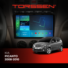 Штатна магнітола Torssen 2K Kia Picanto 2008-2010 F96128 4G Carplay DSP