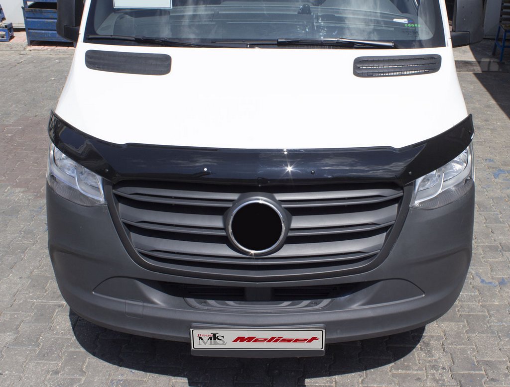 Дефлектор капоту (EuroCap) для Mercedes Sprinter W907/W910 2018- рр