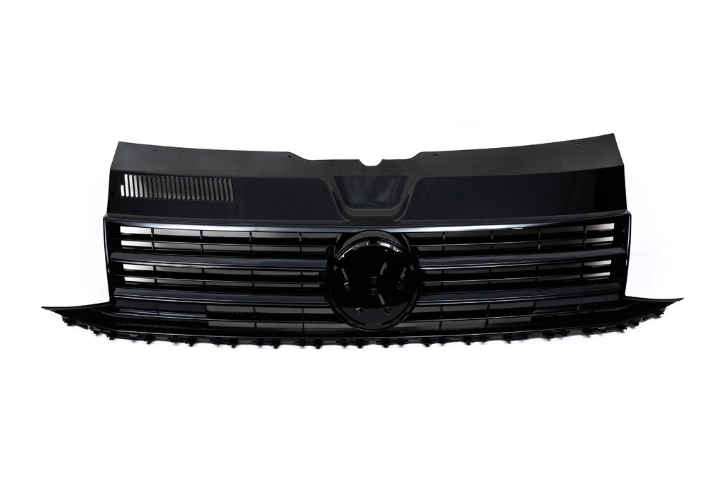 Передні решітку Чорний глянець (під емблему) для Volkswagen T6 2015-2024 рр