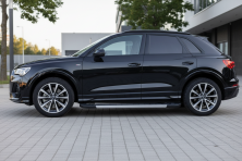 Бокові пороги RedLine (2 шт., Алюміній) Audi Q3 2019- рр.