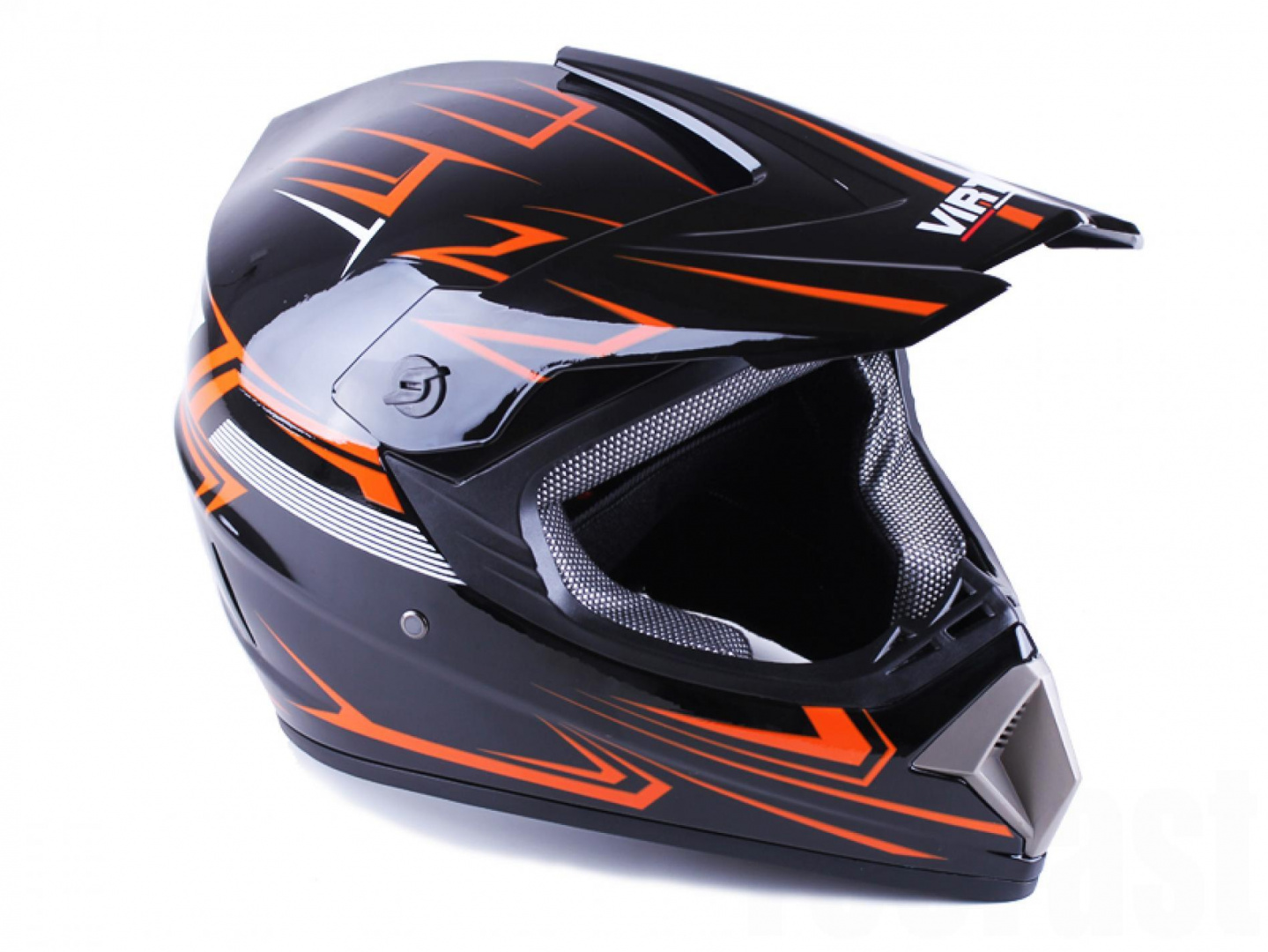 Шлем   кроссовый   (size:S, MD-905 оранжевый) VIRTUE AMG