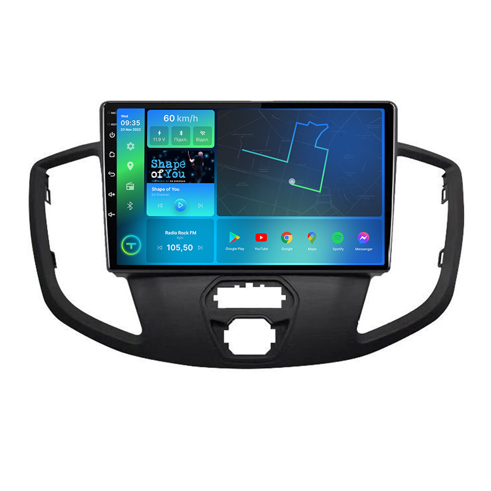 Штатная магнитола Torssen Ford Transit 2020+ USA F98256 4G Carplay DSP