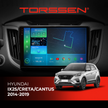 Штатна магнітола Torssen 2K Hyundai IX25/Creta/Cantus 14-19 F10464 4G Carplay DSP