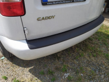 Накладка на задній бампер (ABS) для Volkswagen Caddy 2004-2010 рр