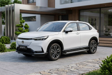 Бокові пороги Vision New Black (2 шт., Алюміній) Honda eNP1 2022- рр.