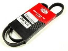 Ремінь ГУРу та кондиціонера 4PK1028 Chery Gates