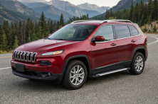 Бокові пороги Line (2 шт., Алюміній) Jeep Cherokee KL 2013- рр.