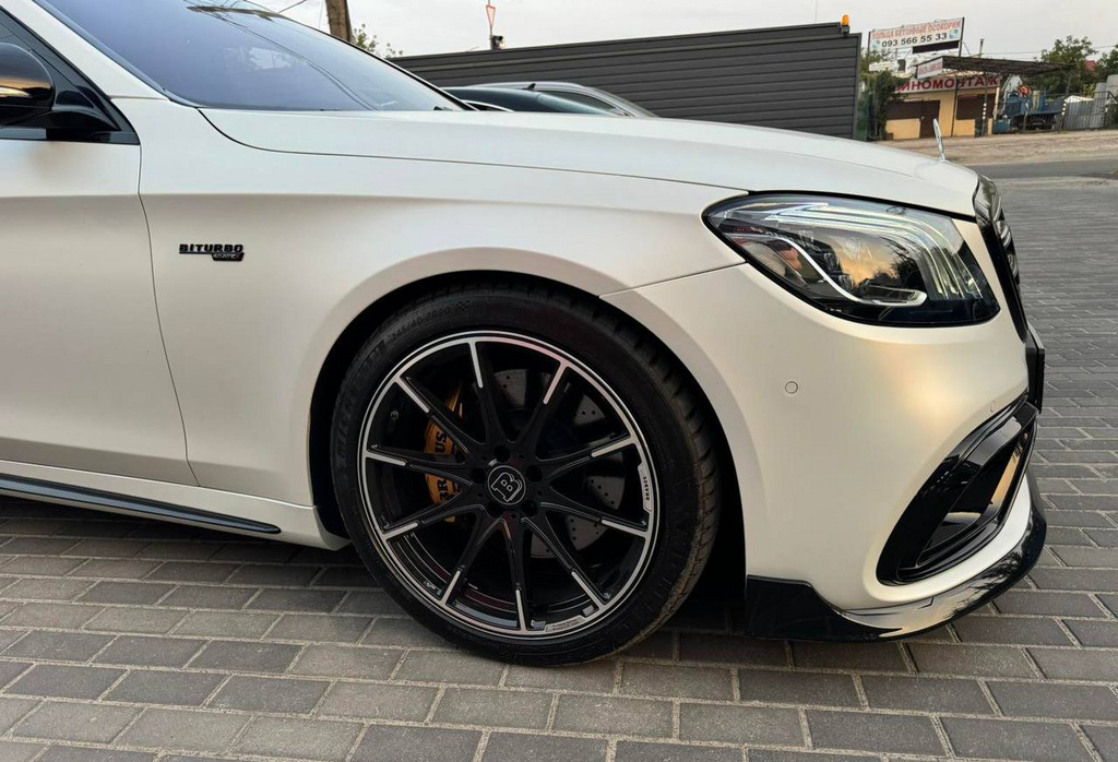 Комплект обвісів BRB (чорний, 2018-2026) для Mercedes S-сlass W222 рр
