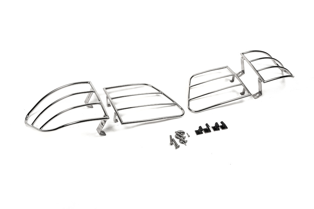 Захист задніх ліхтарів (нерж) для Toyota Fortuner 2006-2015 рр