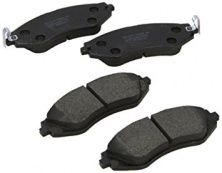 Колодки передні гальмові R14 (система Akebono) Daewoo Lanos 1,6 BREMBO