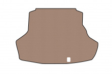 Гумовий килимок в багажник Carsuit (2012-2015, SD, бежевий) Lexus ES 2012-2018 рр.
