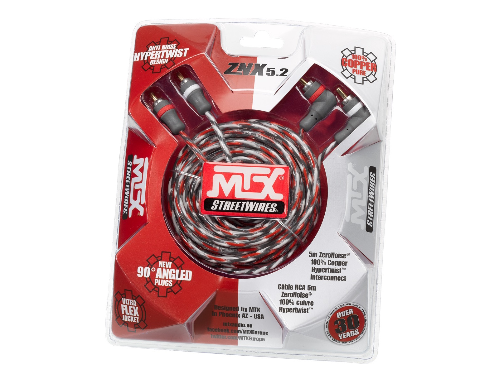 Міжблочний кабель MTX StreetWires ZNX5.2