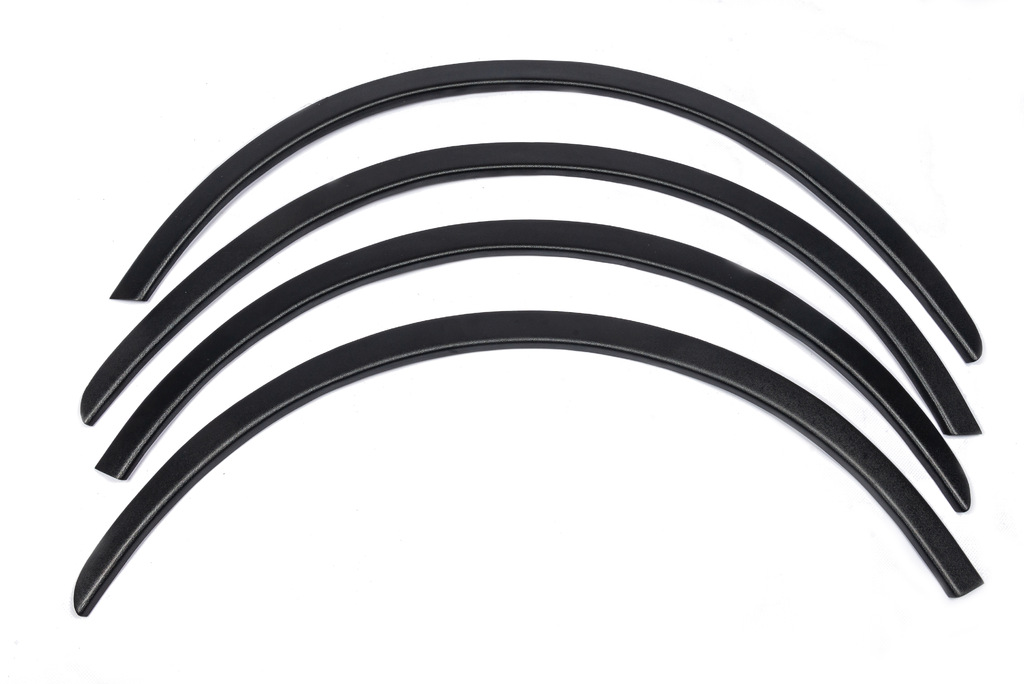 Накладки на арки (4 шт, чорні) для Renault Scenic/Grand 2003-2009 рр