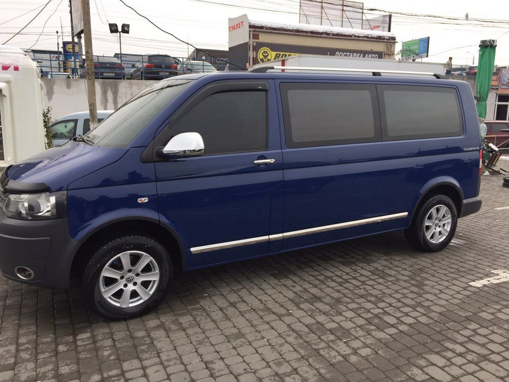 Накладки на арки (6 шт, ABS) для Volkswagen T5 Caravelle 2004-2010 рр