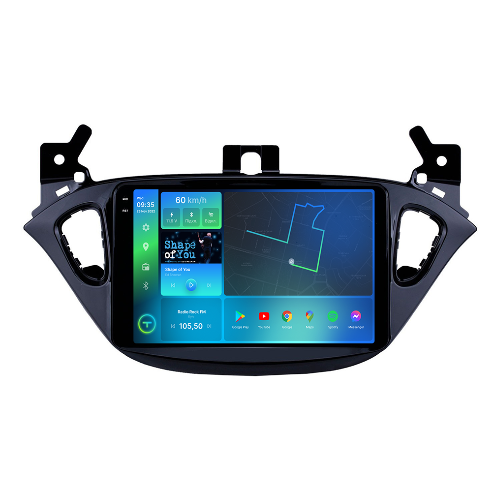 Штатна магнітола Torssen 2K Opel Corsa 13+/Adam 13+ F96128 4G Carplay DSP