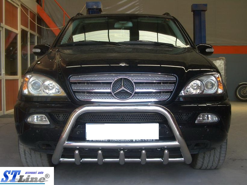 Кенгурятник (нерж.) для Mercedes ML W163