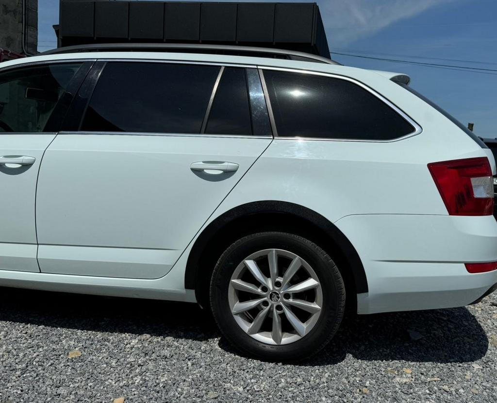 Накладки на арки SW 2013-2016 (4 шт., чорні ABS) для Skoda Octavia III A7 рр