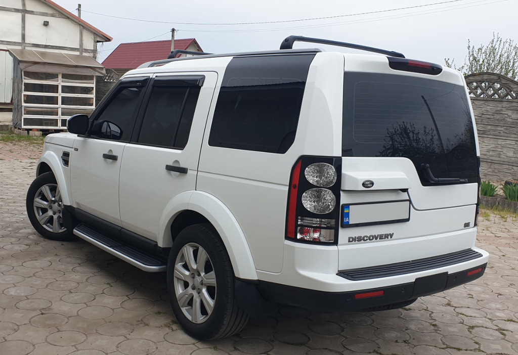 Бокові пороги Оригінал (2 шт., Алюміній) для Land Rover Discovery IV 2009-2017 рр