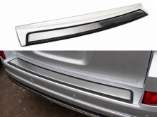 Вставка на задній бампер 2016-2026 (ABS-2026 нерж) для Toyota Land Cruiser 200 рр