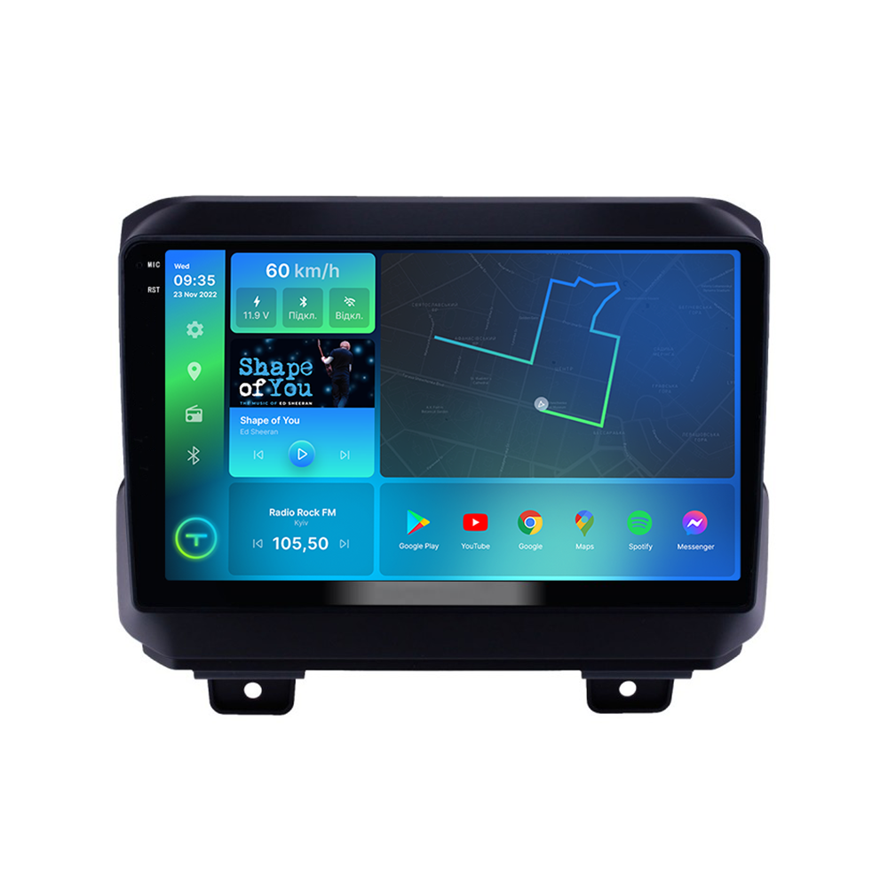Штатна магнітола Torssen Jeep Wrangler/Rubicon 2018 F9464 4G Carplay DSP