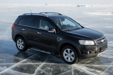 Бокові пороги Sunrise (2 шт., Алюміній) 2016-2019 Chevrolet Captiva 2006-2019 рр.