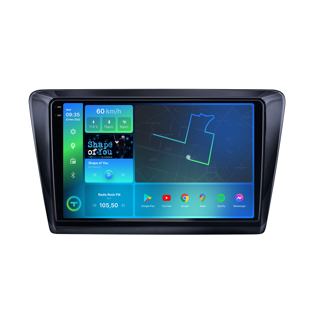 Штатна магнітола Torssen 2K Skoda Rapid 2013+ F98256 4G Carplay DSP