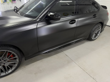 Накладки на пороги M-Sport (під M-Sport пороги, ABS) BMW 3 серія G20/G21 2018- рр.