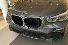 Ніздрі 1 Bar (2019-2022, чорний глянець з хром окантовкою) BMW X5 G05 2019-2026 рр.