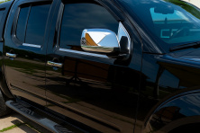 Накладка на вітровички (2 шт., нерж.) Nissan Pathfinder R51 2005-2014 рр.