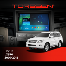 Штатна магнітола 2K Torssen Lexus LX570 2007-2015 F9464 4G Carplay DSP