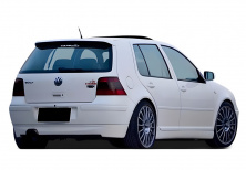 Задній дифузор DPT (чорний матовий) Volkswagen Golf 4 1997-2006 рр.