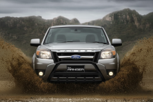 Кенгурятник WT003 Black (нерж) Ford Ranger 2007-2011 рр.
