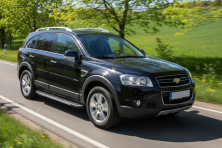 Бокові пороги Duru (2 шт., Алюміній) 2006-2015 Chevrolet Captiva 2006-2019 рр.